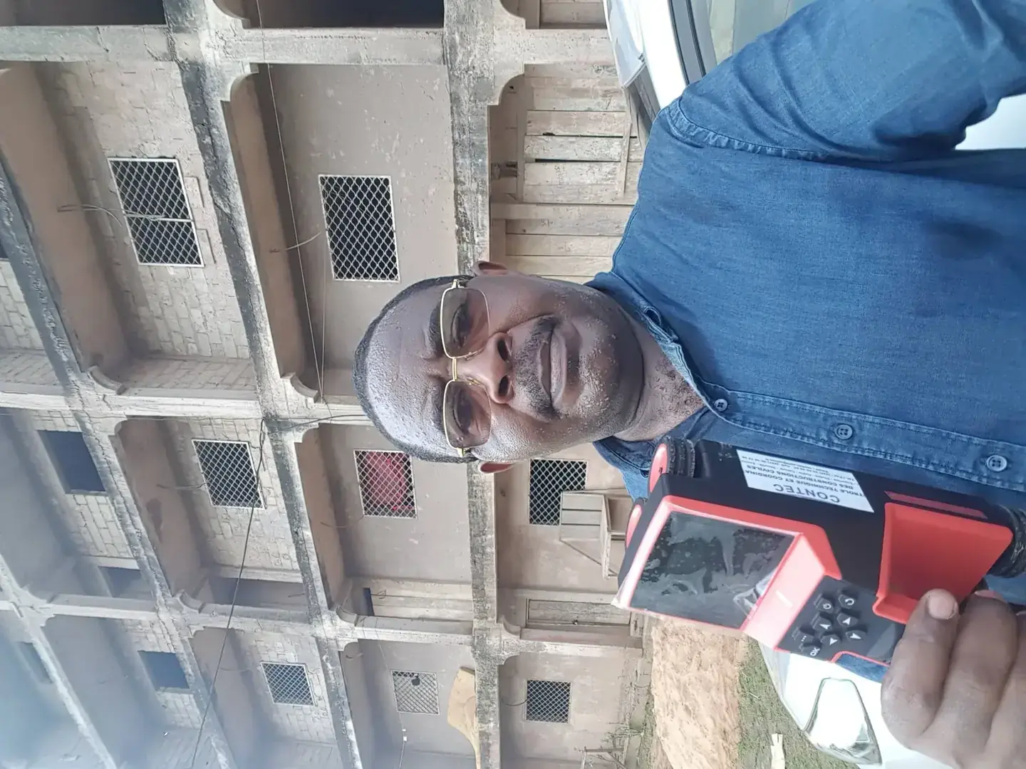 Investigation et détection d’armatures lors d’une expertise technique à Douala